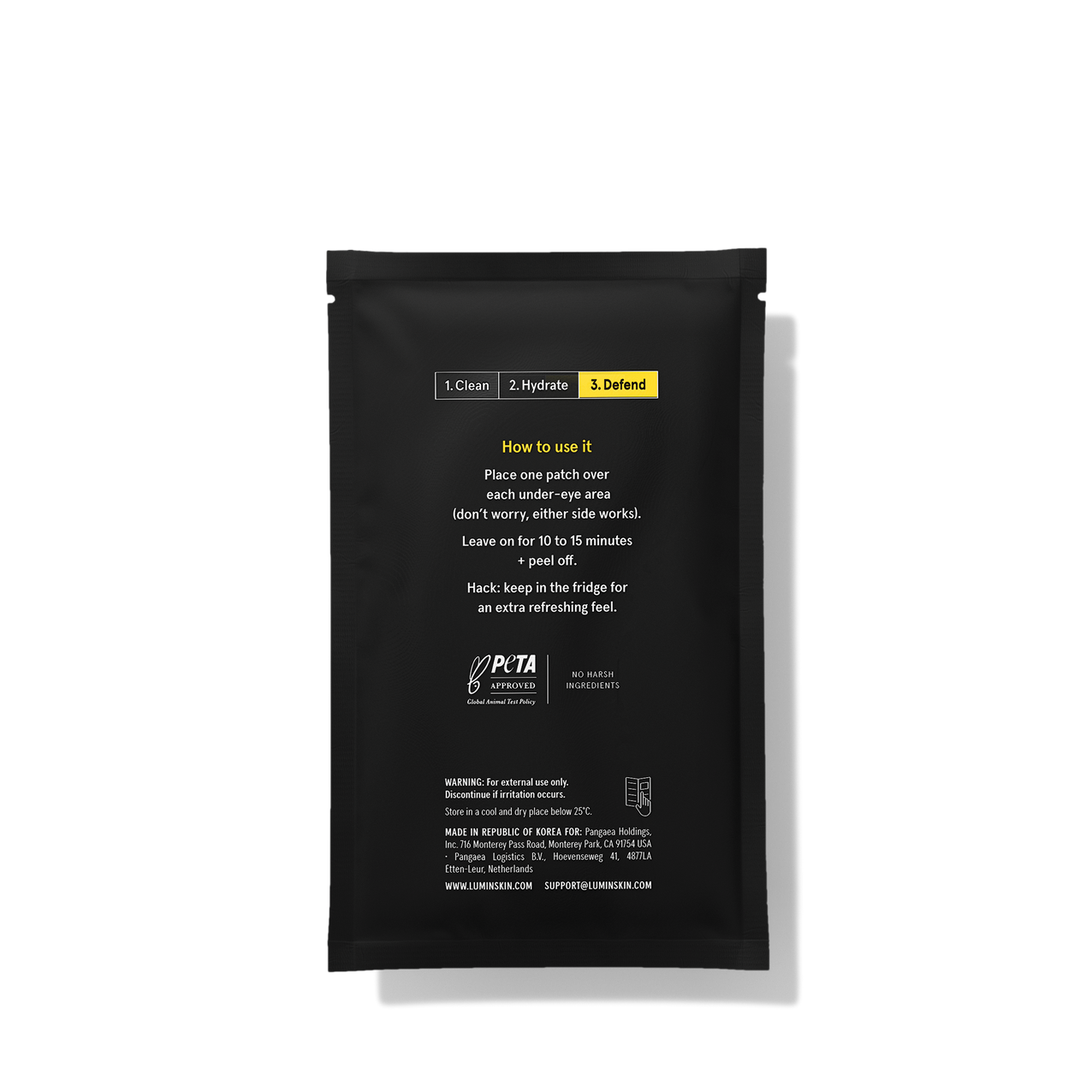 Bags-Be-Gone Eye Patches back